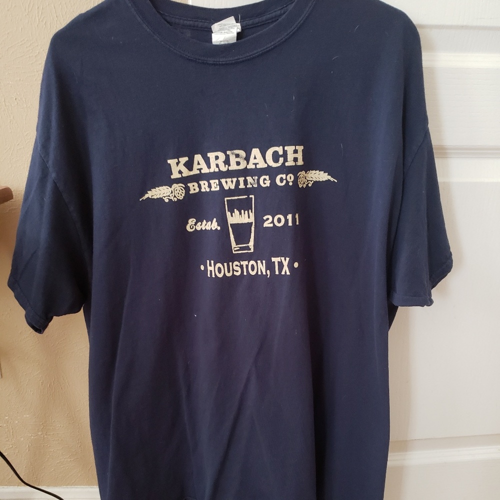 NEW Karbach navy shirt
